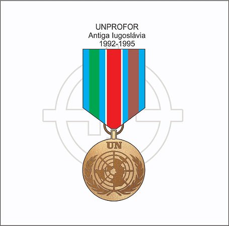 Medalha Missão de Paz na Iugoslávia UNPROFOR