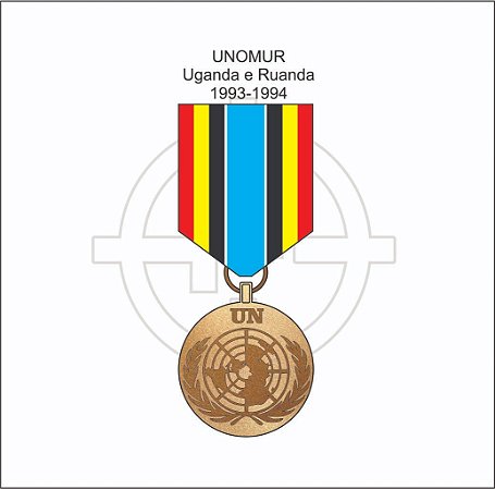 Medalha Missão de Paz em Uganda UNOMUR