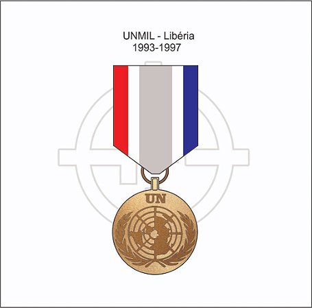 Medalha Missão de Paz na Libéria UNMIL