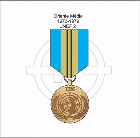 Medalha Missão de Paz UNEF 2