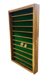 EXPOSITOR DE MOEDAS EM MOLDURA 50x80