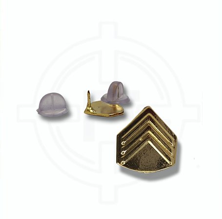 Divisa de Gola Metal EB Terceiro Sargento