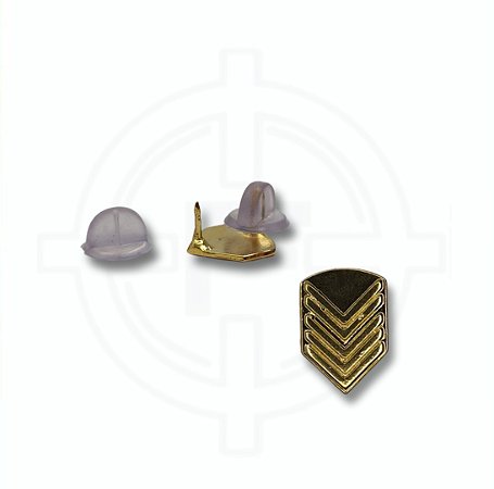 Divisa de Gola Metal EB Primeiro Sargento