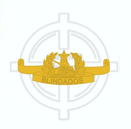 Distintivo de metal Curso Blindados