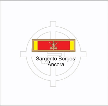 Barreta Medalha Sargento Borges