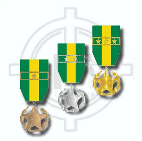 Medalha Militar ( Bronze, Prata ou Ouro)