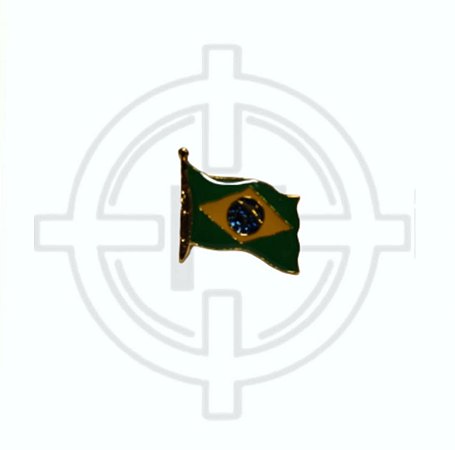 Pin Lapela Bandeira do Brasil