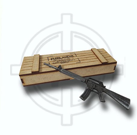 Miniatura Fuzil M16