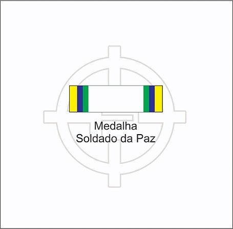Barreta Medalha Soldado da Paz