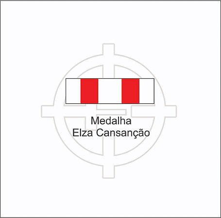 Barreta da Medalha Major Elza Cansanção