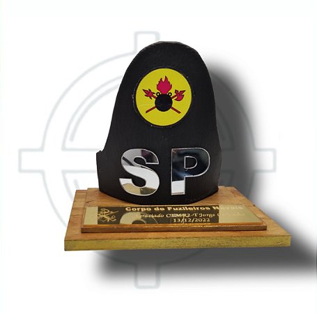 Braçal CIA POL Marinha Fuzileiros Navais miniatura