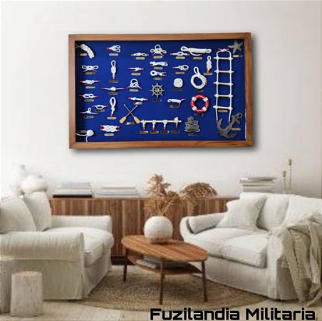 MOLDURA DE NÓS, VOLTAS E AMARRAS 50X80