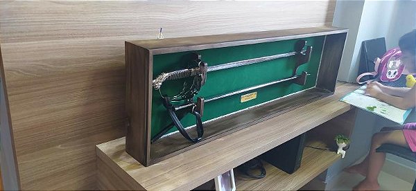 SUPORTE PARA ESPADA HORIZONTAL 1,20CM