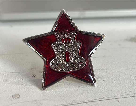 DISTINTIVO DE BOINA METÁLICO DO COLÉGIO MILITAR