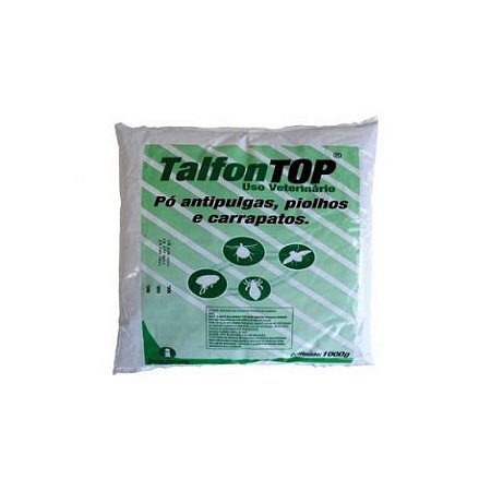 Talfon Top 1kg Antipulga Carrapato ,Piolho e Aranha