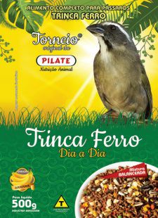 Ração Pilate Para Trinca Ferro Dia a Dia Com Banana 500g