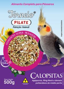 Ração Pilate Especial Para Calopsita 500g