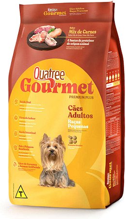Ração Quatree Gourmet para Cães Adultos Raças Pequenas 10,1kg