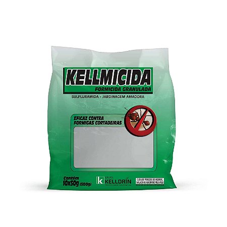 Kellmicida Veneno para Formigas Granulado Kelldrin 10x50G