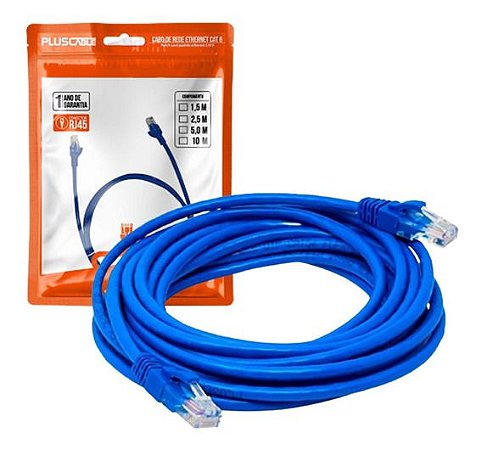 Cabo de Rede Cat 6 Plus Cable 10MT.