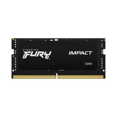 Memória RAM para Notebook Kingston Fury Impact, 16GB, 5600MHz, DDR5, CL40, Preto - KF556S40IB-16G
