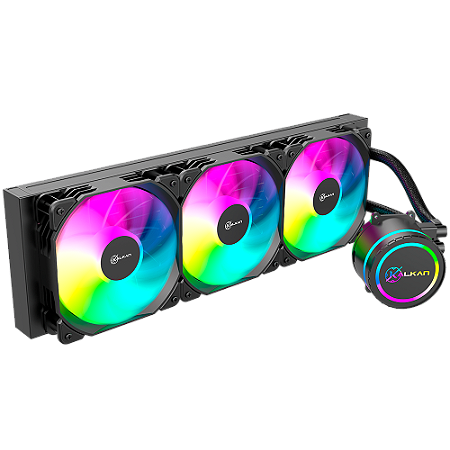 Water Cooler Gamer Kalkan Iota 360 ARGB Preto KLK00046