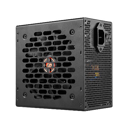 Fonte Gamer Redragon RGPS-500W 80 Plus White ATX PFC Ativo Full Range GC-PS021