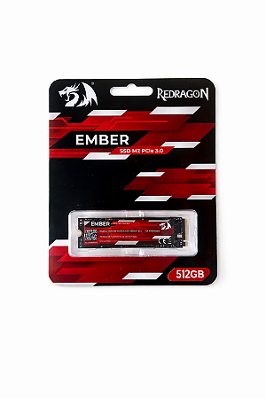 SSD NVMe 512GB Redragon Ember PCIe 3.0