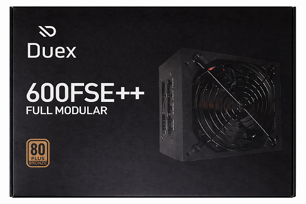 Fonte Gamer Duex 600W Full Modular ATX