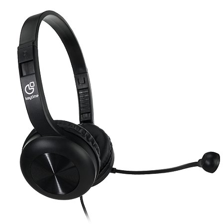 Headset Keytime Maxom Preto
