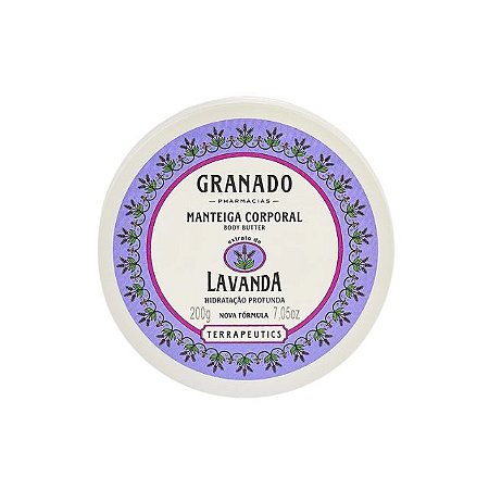 GRANADO TERRAPEUTICS | MANTEIGA LAVANDA | Manteiga Lavanda 200g