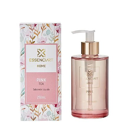 ESSENCIART HOME | SABONETE LÍQUIDO PINK TEA | Sabonete Líquido Para As Mãos 250ml