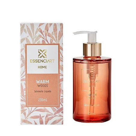 ESSENCIART HOME | SABONETE LÍQUIDO WARM WOODS | Sabonete Líquido Para As Mãos 250ml