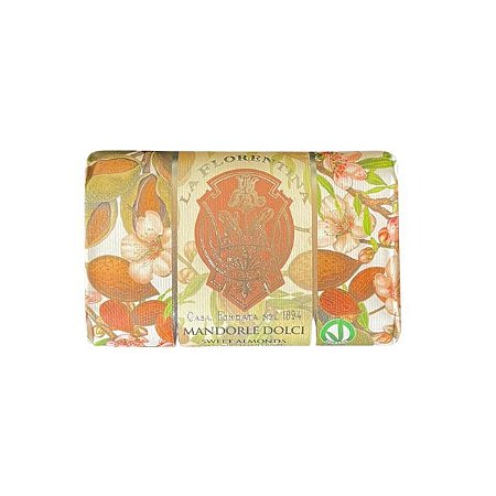 LA FLORENTINA | SABONETE EM BARRA SWEET ALMOND | Sabonete Artesanal Italiano 200g
