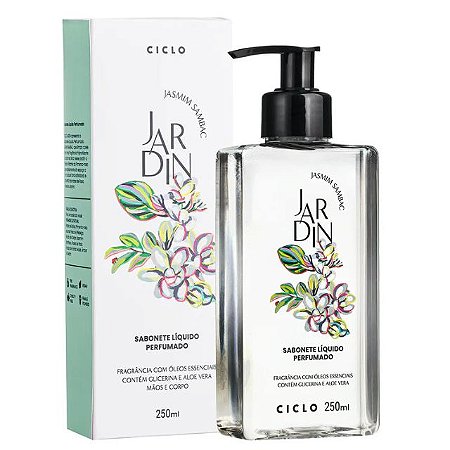 CICLO | SABONETE LÍQUIDO JARDIN JASMIM SAMBAC | Sabonete Líquido Perfumado 250ml