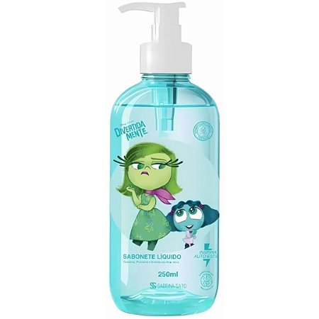DISNEY DIVERTIDAMENTE | SABONETE LÍQUIDO DIVERTIDAMENTE CORPO E MÃOS NOJINHO 3+ | Sabonete Líquido Corpo e Mãos Infantil 250ml