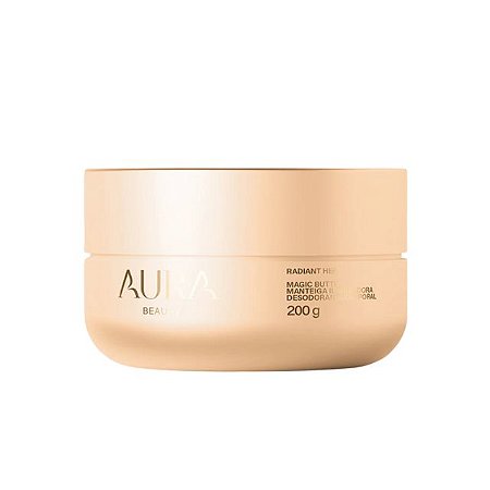 AURA BEAUTY | MAGIC BUTTER RADIANT HERA | Manteiga Iluminadora Corporal 200g