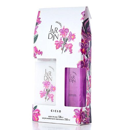 CICLO | KIT JARDIN ORQUÍDEA | Body Splash 120ml + Hidratante 250ml