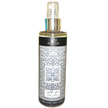 AL SULTANA | BODY SPLASH FAKHAR BLACK | Body Splash Masculino 200ml