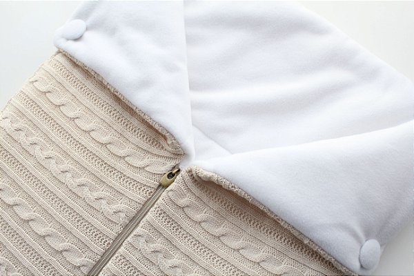 Saco de dormir tricô + soft 70cm