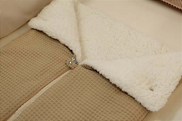 Saco de dormir peludinho - PRONTA ENTREGA