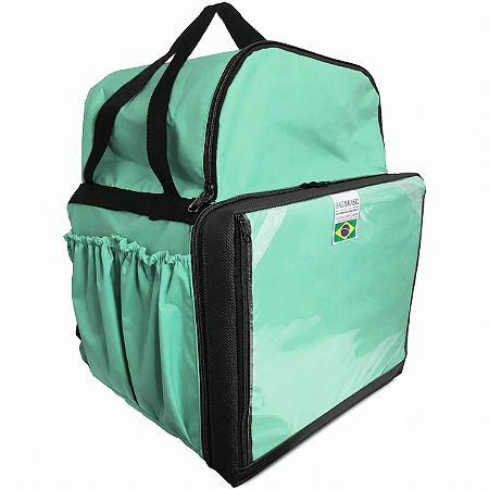Bag Motoboy Reforçada -Impermeavel 45LT - Verde Claro