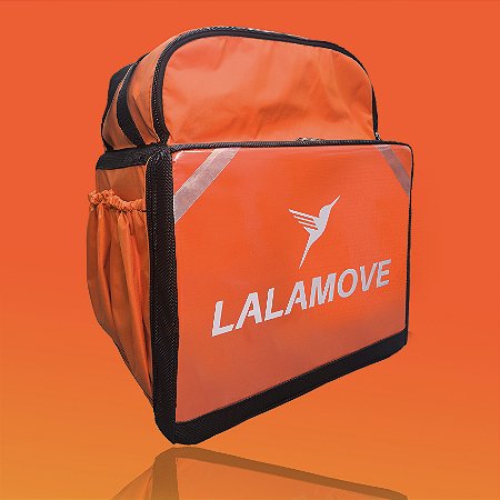 Mochila Bag delivery Lalalamove 45 litros Isopor laminado