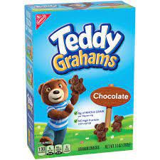 Teddy Grahams  Chocolate 293 gramas