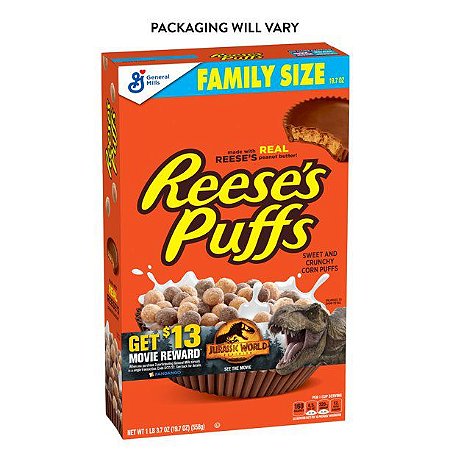 Cereal Reese's Puffs 345 Gramas - Importado dos Eua