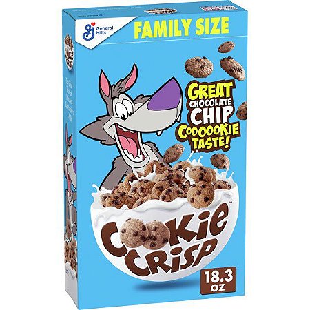 Cereal Cookie Crisp, Breakfast 297 Gramas