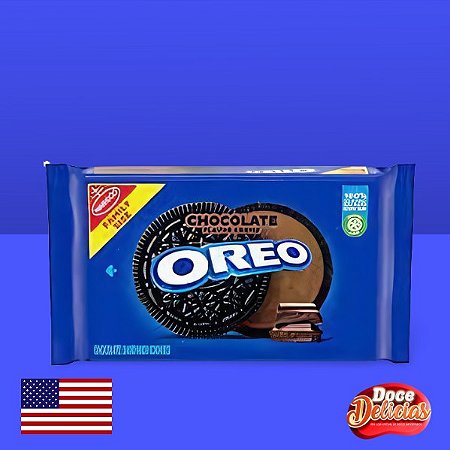 Biscoito Oreo com Recheio de Creme Sabor Chocolate – 566g