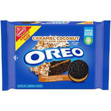 Biscoito Oreo Sabor Caramelo com Coco – Embalagem 482g (Importado)