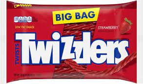 TWIZZLERS, SABOR MORANGO BIG BAG