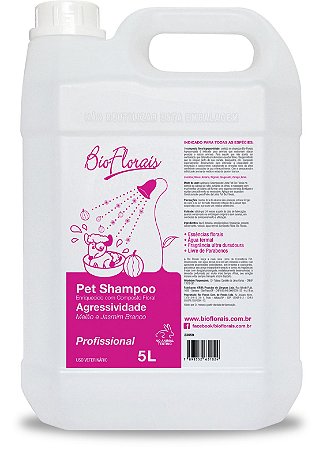 Pet Shampoo Agressividade - 5L